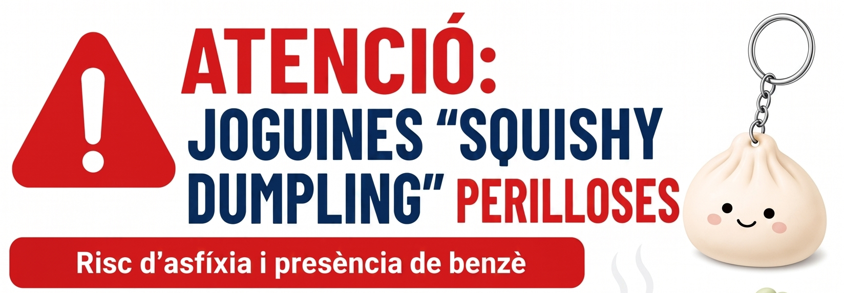 Imatge not&iacute;cia Atenci&oacute;: joguines "squishy dumpling" perilloses
