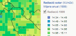 Simulador radicaci&oacute; solar