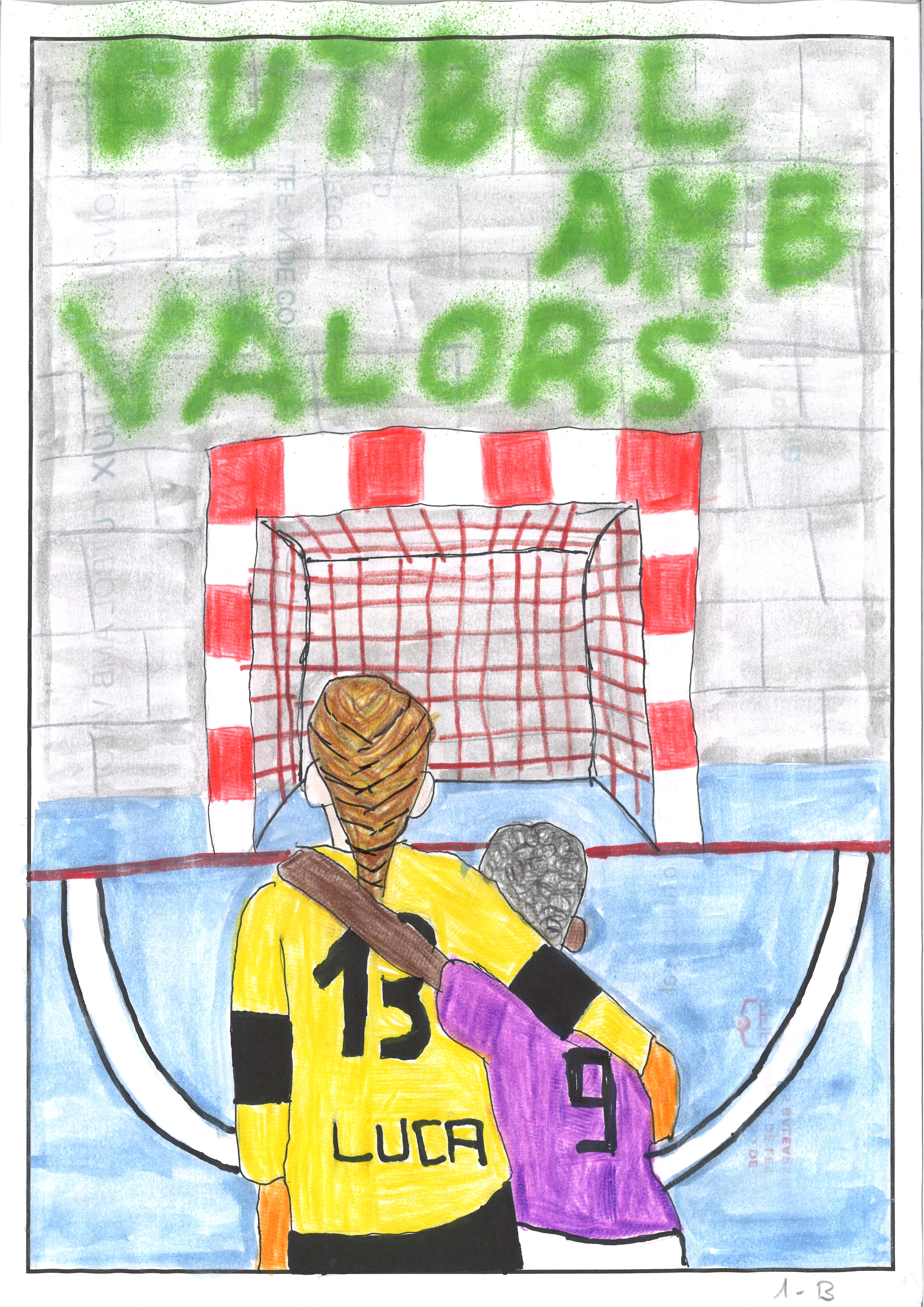 Primer premio benjamin, Luca Juárez Martínez, 9 años (VIVA SPORTS)