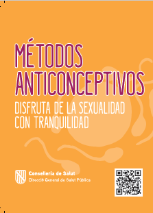 Cartell M&egrave;todes anticonceptius. Gaudeix de la sexualitat amb tranquil&middot;litat