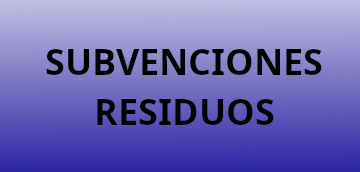 Subvenciones residuos