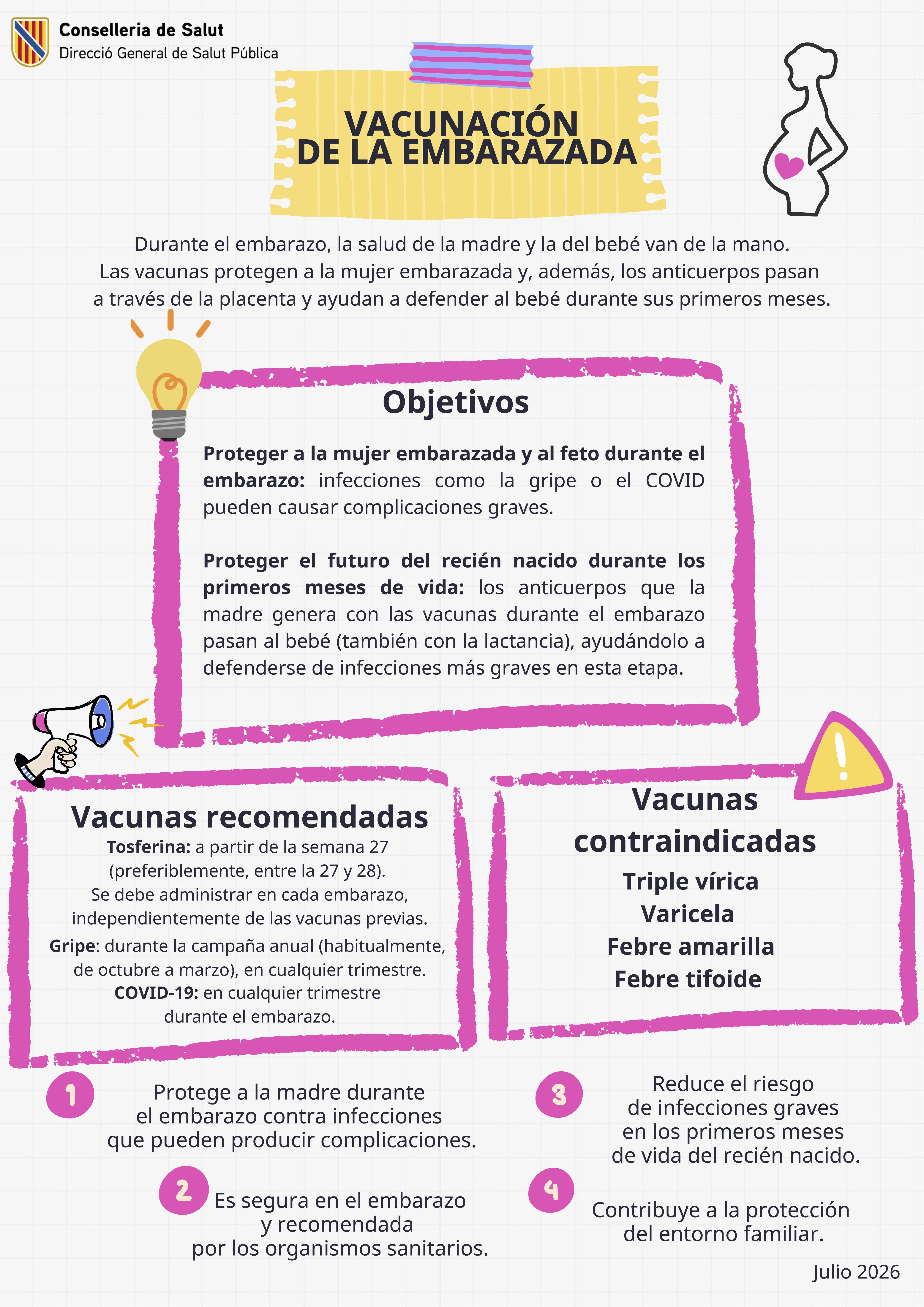 Imatge Calendari Vacunaci&oacute; en embarassades